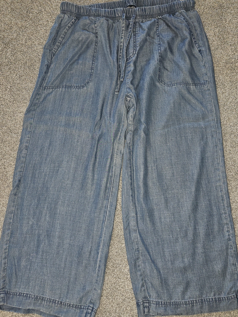 Splendid Angie Pulp On Pants - Light Blue